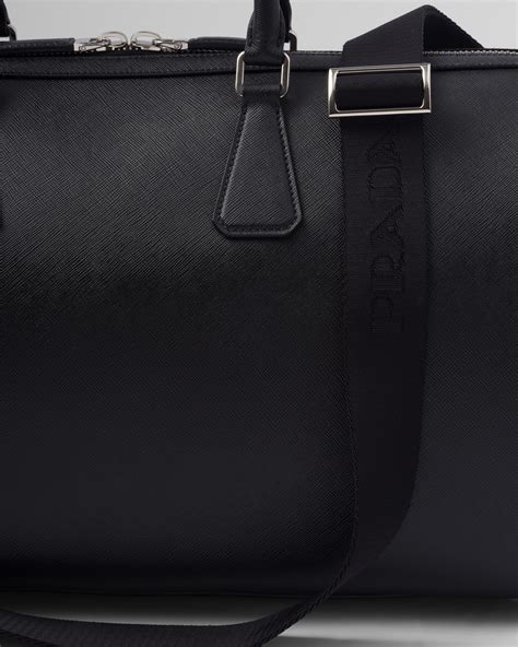 prada saffiano travel tote
